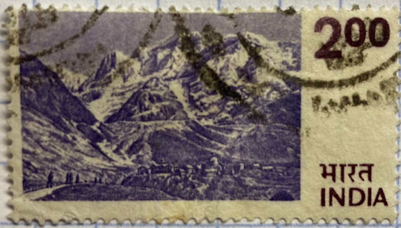 Indian Stamp of Mountains