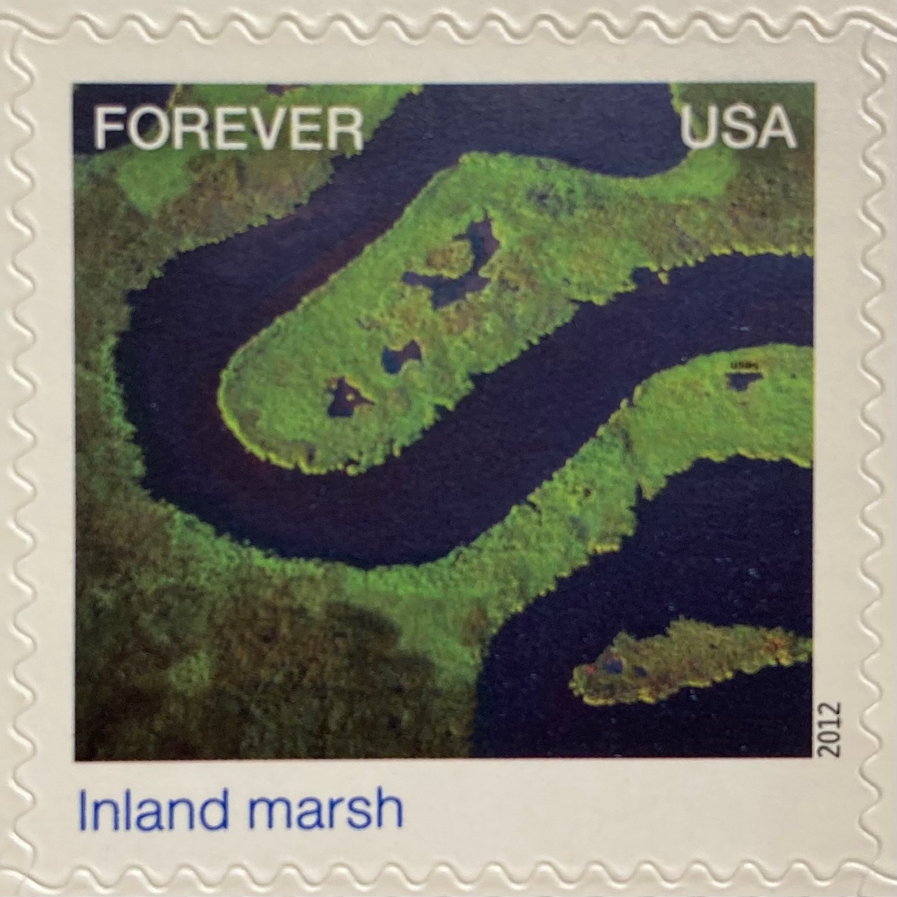 US Stamp of Marshland